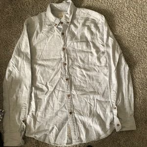 Light grey American Eagle button up